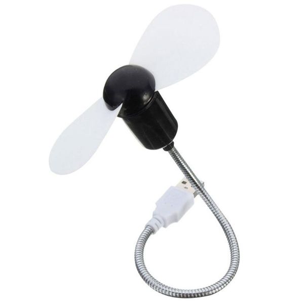 electric fans mini snake fan silent soft leaf computer usb bendable y