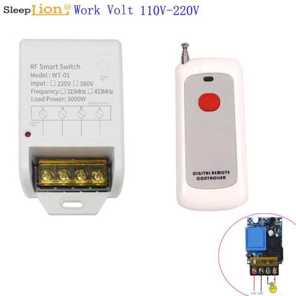 smart home control 100m wireless wide voltage relay module 110v-220v 30a special pump remote switch universal 315mhz 433mhz
smart home control 100m wireless wide voltage relay module 110v-220v 30a special pump remote switch universal 315mhz 433mhz