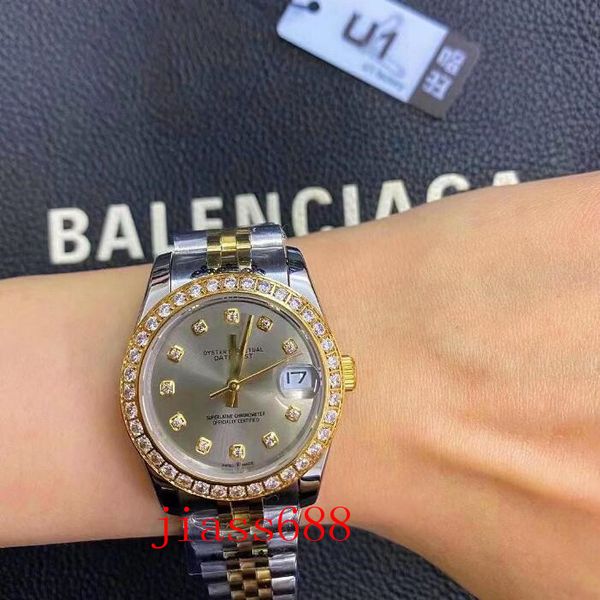 u1 mens watches diamond bezel automatic mechanical movement watch 2813 fashion datejust sports male wristwatches women clock, Slivery;brown
u1 mens watches diamond bezel automatic mechanical movement watch 2813 fashion datejust sports male wristwatches women clock, Slivery;brown