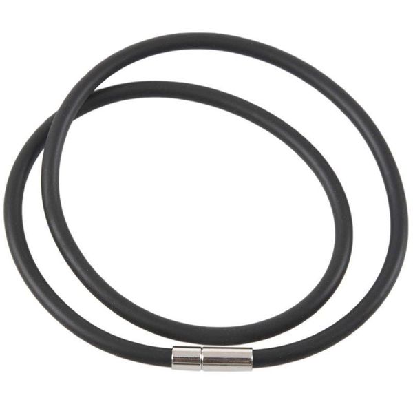 charm bracelets 10 black rubber lace choker necklace 450x4mm per woman man, Golden;silver
charm bracelets 10 black rubber lace choker necklace 450x4mm per woman man, Golden;silver