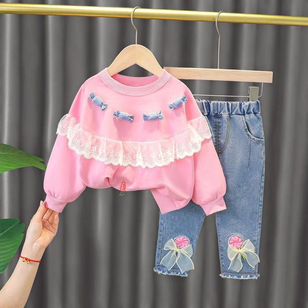 women's two piece pants 2021 girls clothing sets winter clothes set t-shirt+pants 2 pcs kids girl sport suit baby 6m-24m, White
women's two piece pants 2021 girls clothing sets winter clothes set t-shirt+pants 2 pcs kids girl sport suit baby 6m-24m, White