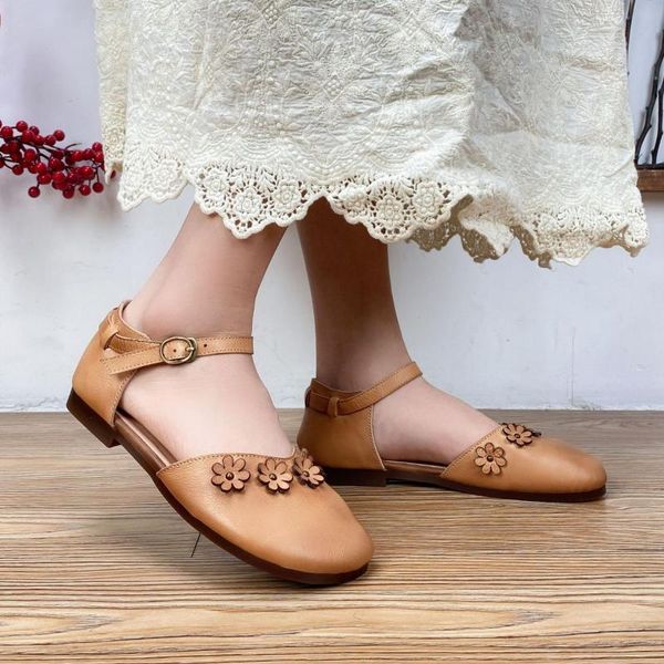 johnature shoes women sandals 2021 summer genuine leather buckle strap retro handmade concise flower leisure ladies, Black
johnature shoes women sandals 2021 summer genuine leather buckle strap retro handmade concise flower leisure ladies, Black
