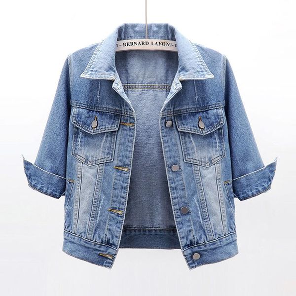 women's jackets spring korean denim womens bomber mujer crop puffer jean jacket women outerwear short jeans military coat female, Black;brown
women's jackets spring korean denim womens bomber mujer crop puffer jean jacket women outerwear short jeans military coat female, Black;brown