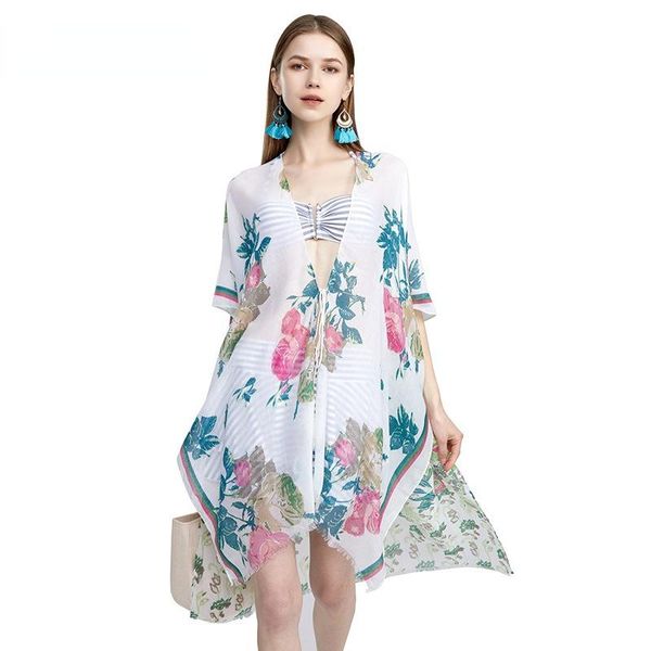 scarves women's fashion pattern wraps shawls loose swimsuit cover ups kimono cardigan bikini beachwear mid-length suncreen beach blouse, Blue;gray
scarves women's fashion pattern wraps shawls loose swimsuit cover ups kimono cardigan bikini beachwear mid-length suncreen beach blouse, Blue;gray