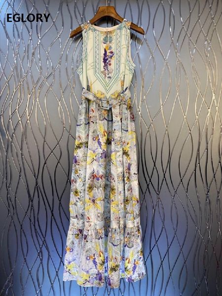 dresses new summer long women o-neck runway print belt deco sleeveless casual bohemian long maxi beach, Black;gray
dresses new summer long women o-neck runway print belt deco sleeveless casual bohemian long maxi beach, Black;gray