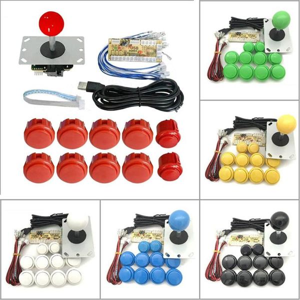 game controllers & joysticks arcade joystick diy kit zero delay usb encoder to pc sanwa and push buttons for mame
game controllers & joysticks arcade joystick diy kit zero delay usb encoder to pc sanwa and push buttons for mame