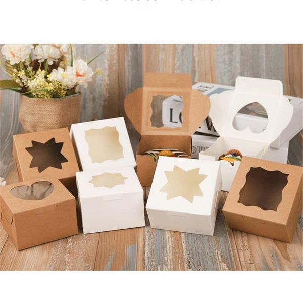 gift wrap 10pcs 4x4x2.5inch white/kraft dessert boxes with transparent window wedding birthday party for donuts cookies muffin cake box
gift wrap 10pcs 4x4x2.5inch white/kraft dessert boxes with transparent window wedding birthday party for donuts cookies muffin cake box