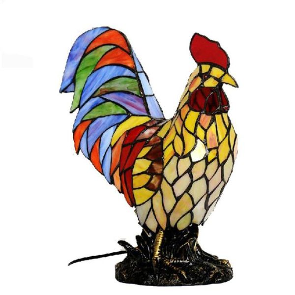 table lamps handmade creative colorful glass cock tiffany lamp for foyer bed room bar apartment night light h 39cm 1091
table lamps handmade creative colorful glass cock tiffany lamp for foyer bed room bar apartment night light h 39cm 1091