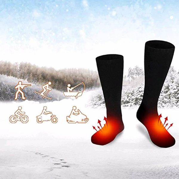 sports socks thermal cotton heated sport ski winter foot warmer electric warming sock battery power men women high quality, Black
sports socks thermal cotton heated sport ski winter foot warmer electric warming sock battery power men women high quality, Black