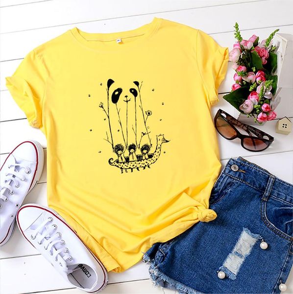 women's t-shirt cotton women summer plus size cute graphic tees casual short sleeve oversized female t shirts, White 
women's t-shirt cotton women summer plus size cute graphic tees casual short sleeve oversized female t shirts, White