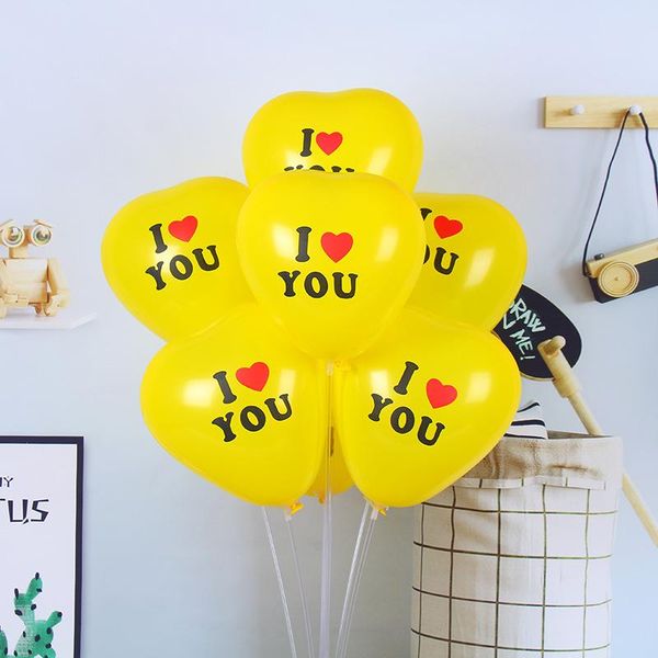 12 inch thickened baloon i love you letter printing latex balloons birthday party valentine's day wedding decoration heart balon
12 inch thickened baloon i love you letter printing latex balloons birthday party valentine's day wedding decoration heart balon