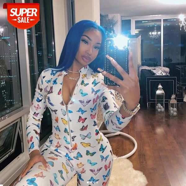 female butterfly print long sleeve bodysuit zipper deep v-neck long one-piece jumpsuits rompers active wear tacksuit #vm2b, White
female butterfly print long sleeve bodysuit zipper deep v-neck long one-piece jumpsuits rompers active wear tacksuit #vm2b, White