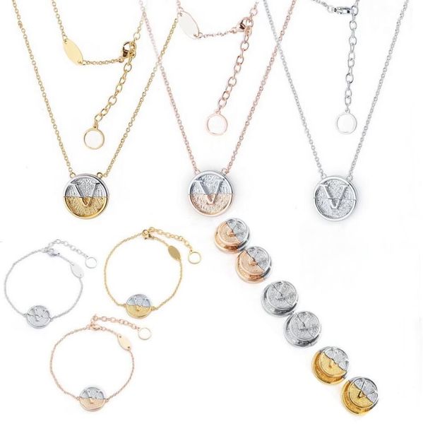 europe america jewelry sets lady womens gold/silver/rose-color metal engraved v initials gold coin charm necklace bracelet earrings m69589 m, Black
europe america jewelry sets lady womens gold/silver/rose-color metal engraved v initials gold coin charm necklace bracelet earrings m69589 m, Black