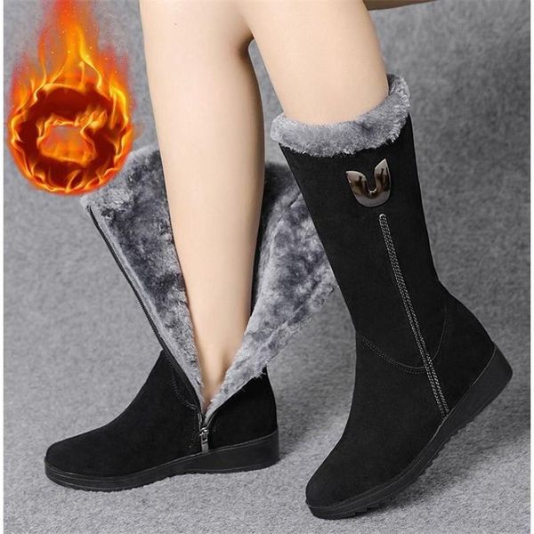 boots low heels gladiator plush 2021 winter mature warm mujer botas zipper fashion motorcycle designer platform lady shoes, Black
boots low heels gladiator plush 2021 winter mature warm mujer botas zipper fashion motorcycle designer platform lady shoes, Black