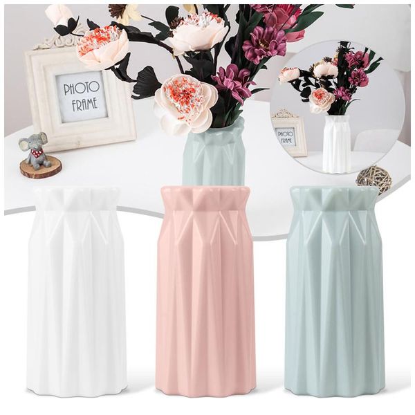 vases flower vase decoration home plastic imitation ceramic pot basket nordic for flowers #t2g
vases flower vase decoration home plastic imitation ceramic pot basket nordic for flowers #t2g