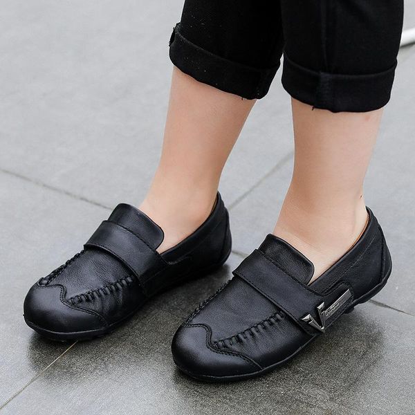 flat shoes boys leather school uniform slip-on dress shoe breathable lightweight running sneakers for kids, Black;grey
flat shoes boys leather school uniform slip-on dress shoe breathable lightweight running sneakers for kids, Black;grey