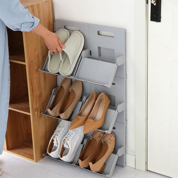 combinable multi-storey shoe racks superimposed three-dimensional living room door cabinet plastic shoes storage hangers home clothing & war
combinable multi-storey shoe racks superimposed three-dimensional living room door cabinet plastic shoes storage hangers home clothing & war