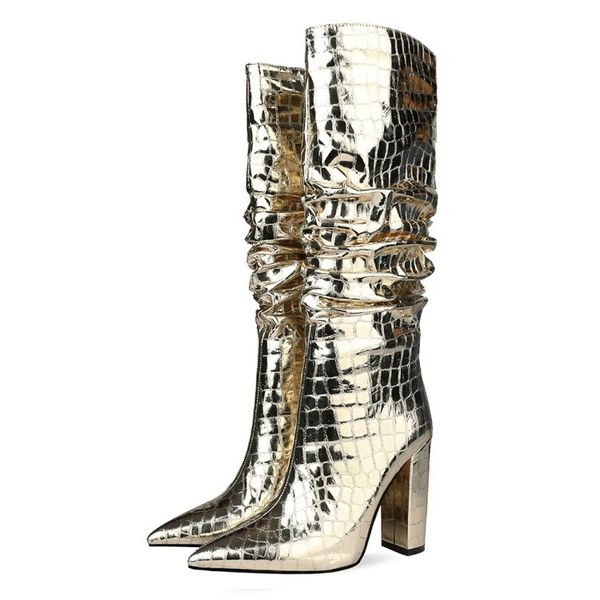 boots ol' woman knee high standard square stone boots heels pointed toe of foot beautiful party shoes for i size 4-13 wztb, Black
boots ol' woman knee high standard square stone boots heels pointed toe of foot beautiful party shoes for i size 4-13 wztb, Black