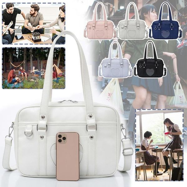 school bags japanese preppy style jk pink uniform shoulder for women girls large capacity luggage handbags totes messenger bag
school bags japanese preppy style jk pink uniform shoulder for women girls large capacity luggage handbags totes messenger bag