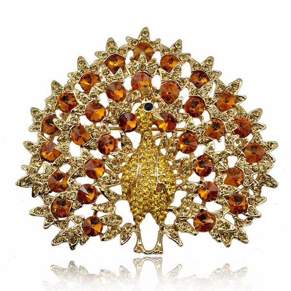 pins, brooches rhinestone gold peacock flaunting itstail brooch personality exaggerated big clothing accessories jewelry for women gift, Gray
pins, brooches rhinestone gold peacock flaunting itstail brooch personality exaggerated big clothing accessories jewelry for women gift, Gray