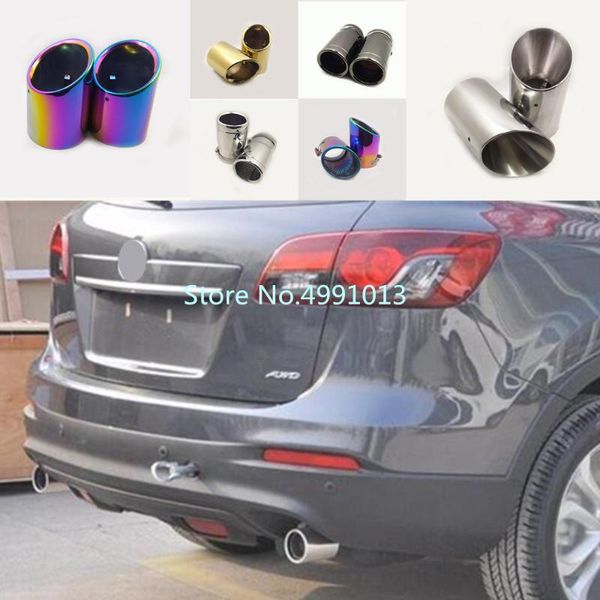 manifold & parts car rear back protect cover stainless steel muffler pipe outlet dedicate exhaust tip tail for cx-9 cx9 2013 2014 2021
manifold & parts car rear back protect cover stainless steel muffler pipe outlet dedicate exhaust tip tail for cx-9 cx9 2013 2014 2021