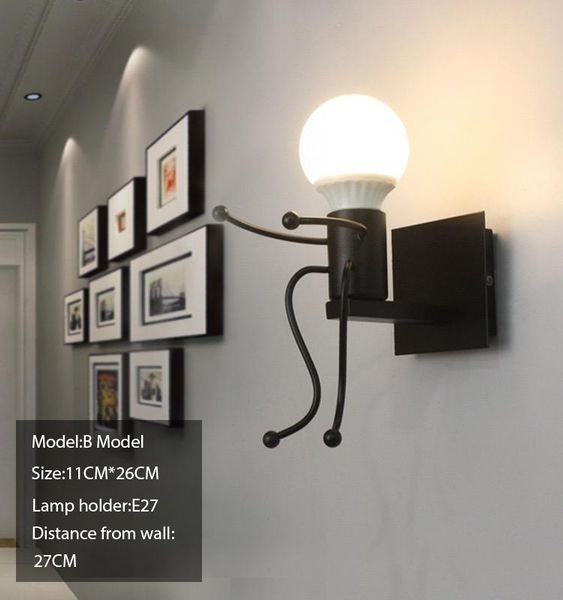 creative iron art kawaii ambient indoor wall lamp light fixtures for living room home stair decorative hallway
creative iron art kawaii ambient indoor wall lamp light fixtures for living room home stair decorative hallway
