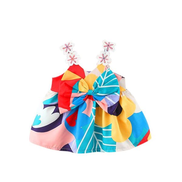 girl's dresses 18m-4t toddler baby kids girls 2021 summer dress suspenders print bow princess outfits baby's casual clothing, Red;yellow
girl's dresses 18m-4t toddler baby kids girls 2021 summer dress suspenders print bow princess outfits baby's casual clothing, Red;yellow