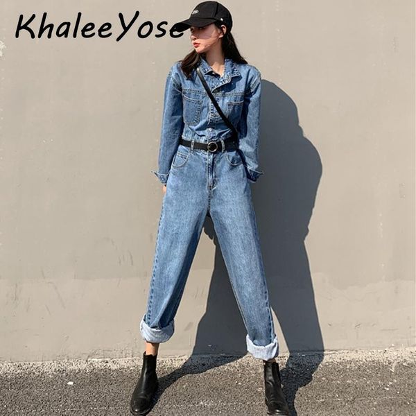 women's jumpsuits & rompers khalee yose demin blue overall cotton vintage long sleeve romber women pocket elastic waist button jumpsuit, Black;white
women's jumpsuits & rompers khalee yose demin blue overall cotton vintage long sleeve romber women pocket elastic waist button jumpsuit, Black;white