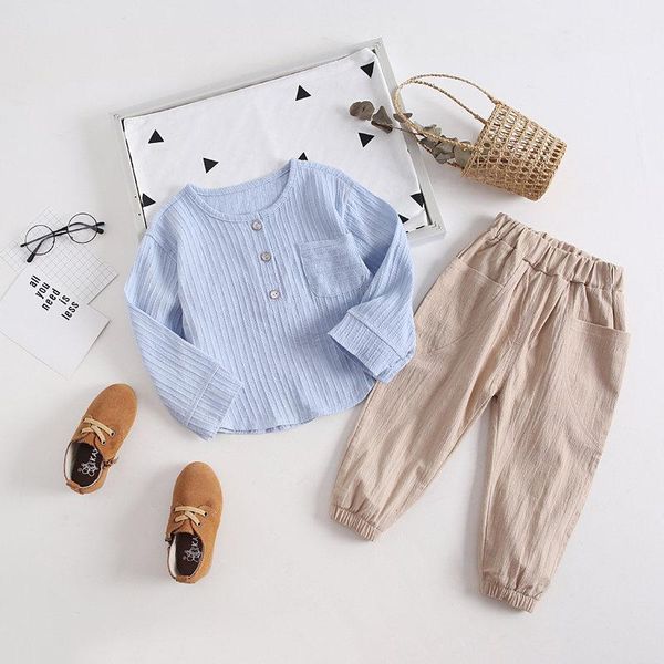 children cotton spring autumn clothes baby boys solid t-shirt pants 2pcs/sets infant out kids fashion toddler casual tracksuits clothing set, White
children cotton spring autumn clothes baby boys solid t-shirt pants 2pcs/sets infant out kids fashion toddler casual tracksuits clothing set, White