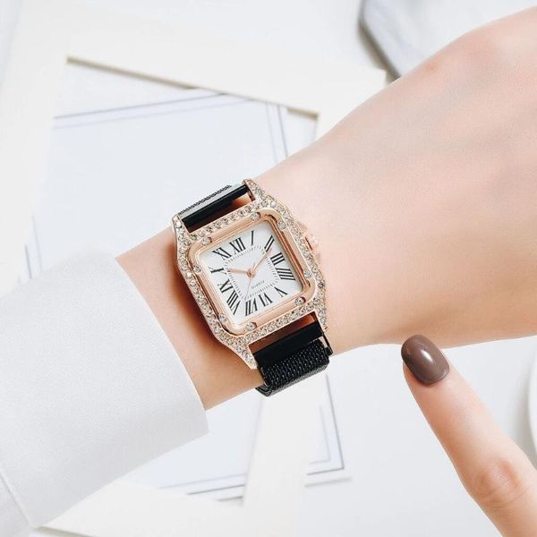 wristwatches luxury fashion magnet buckle mesh belt quartz crystal stainless steel brand women watch casual simple girl relogio, Slivery;brown
wristwatches luxury fashion magnet buckle mesh belt quartz crystal stainless steel brand women watch casual simple girl relogio, Slivery;brown