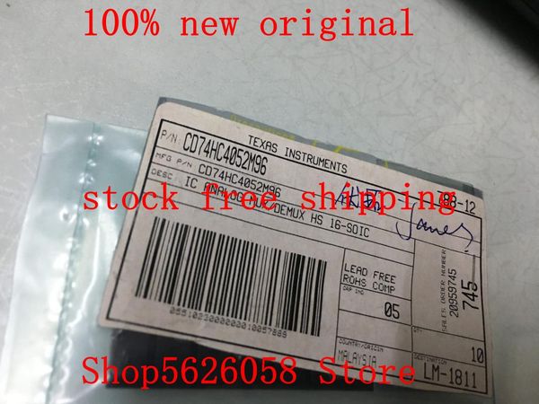 smart power plugs cd74hc4052m96 sop-16 100% originai 20pcs-300pcs/lot stock 
smart power plugs cd74hc4052m96 sop-16 100% originai 20pcs-300pcs/lot stock