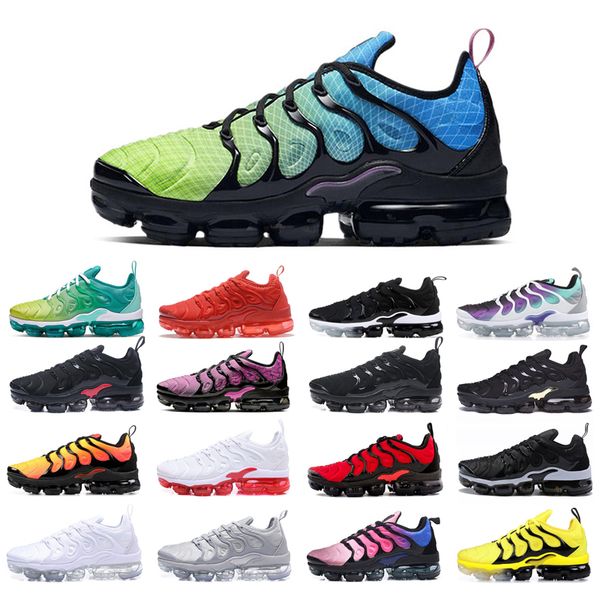 tn plus running shoes man woman triple white sunset lemon lime red black red shark tooth aurora green hyper violet bumblebee size 36-45 runn
tn plus running shoes man woman triple white sunset lemon lime red black red shark tooth aurora green hyper violet bumblebee size 36-45 runn