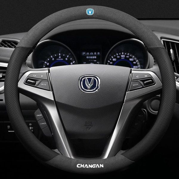 Steering Wheel Covers For Changan 3D Laser Printing Logo Cow Leather Car Cover Fit CHANA CX70 CS55 CS75 CS35 CS15 CS85 CS95 CX20 2021
Steering Wheel Covers For Changan 3D Laser Printing Logo Cow Leather Car Cover Fit CHANA CX70 CS55 CS75 CS35 CS15 CS85 CS95 CX20 2021