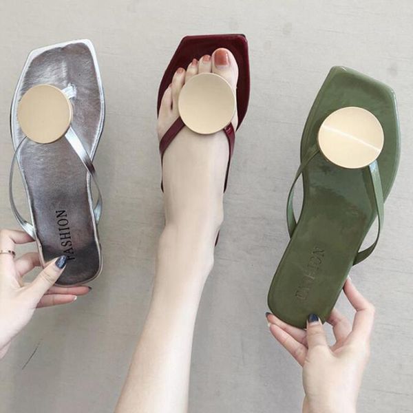 2021 summer shoes woman slippers square head clip toe wear flat slippers women's beach sandals summer sandals, Black
2021 summer shoes woman slippers square head clip toe wear flat slippers women's beach sandals summer sandals, Black