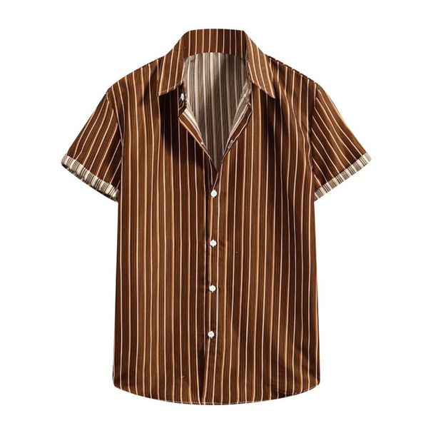 men's casual shirts men striped print shirt brand lapel streetwear short sleeve button camisa hombre leisure fashion chemise homme, White;black
men's casual shirts men striped print shirt brand lapel streetwear short sleeve button camisa hombre leisure fashion chemise homme, White;black