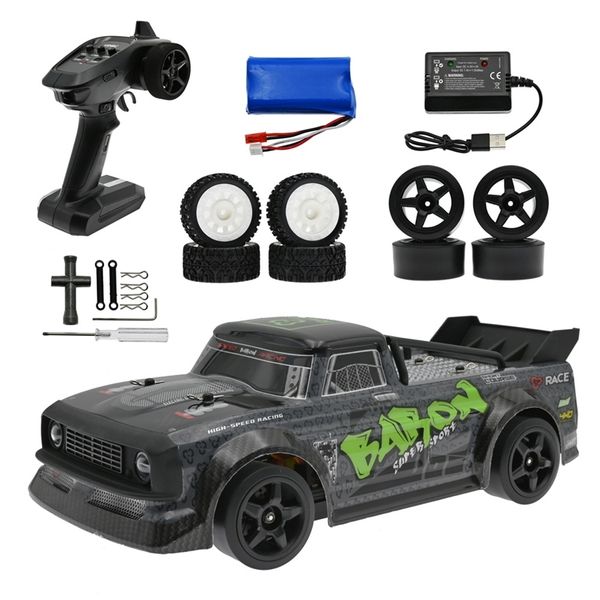 

udirc 1602 rtr brushed and brushless 1/16 2.4g 4wd rc car led light drift proportional off road vehicles model toy gift kid 220119