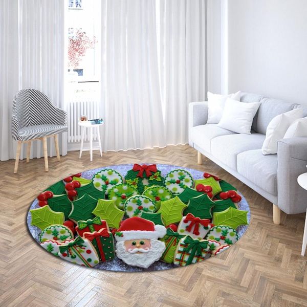 carpets festival holiday round carpet 3d print merry christmas rugs play tent floor computer chair area for kids home mat
carpets festival holiday round carpet 3d print merry christmas rugs play tent floor computer chair area for kids home mat