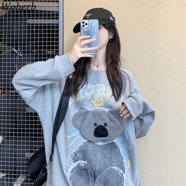 women's hoodies & sweatshirts woherb kawaii cartoon japanese fashion sweatshirt women letters printing clothes for teens vintage street, Black
women's hoodies & sweatshirts woherb kawaii cartoon japanese fashion sweatshirt women letters printing clothes for teens vintage street, Black