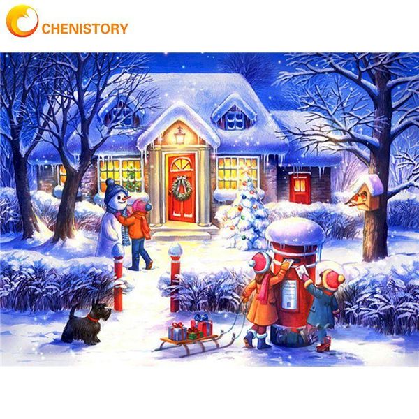 paintings chenistory diy framed oil painting by numbers 60x75cm snowman house and gift landscape paints kit kids room wall decor po
paintings chenistory diy framed oil painting by numbers 60x75cm snowman house and gift landscape paints kit kids room wall decor po