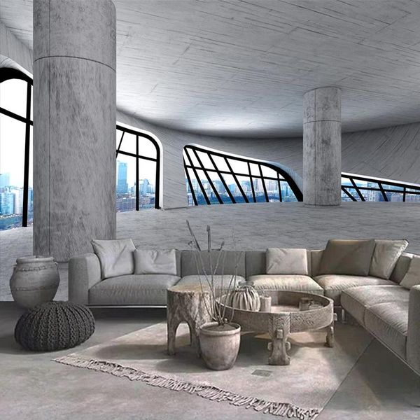 wallpapers custom 3d wallpaper murals cement wall window city landscape po painting for living room office background decor
wallpapers custom 3d wallpaper murals cement wall window city landscape po painting for living room office background decor