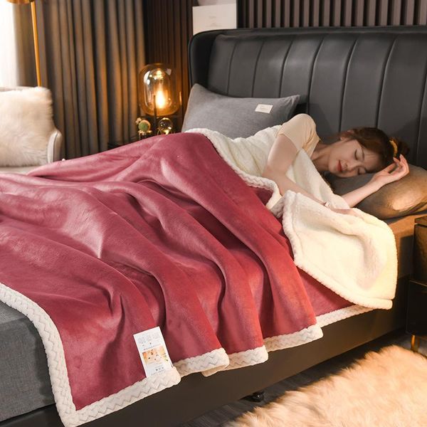 blankets battilo winter flannel blanket double thicken warm lamb wool super sofa heavyweight decorative bed 200x230cm
blankets battilo winter flannel blanket double thicken warm lamb wool super sofa heavyweight decorative bed 200x230cm