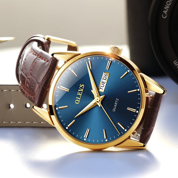 watches men's quartz wristwatch waterproof with double calendar casual style luminous hands male clock, Slivery;brown
watches men's quartz wristwatch waterproof with double calendar casual style luminous hands male clock, Slivery;brown