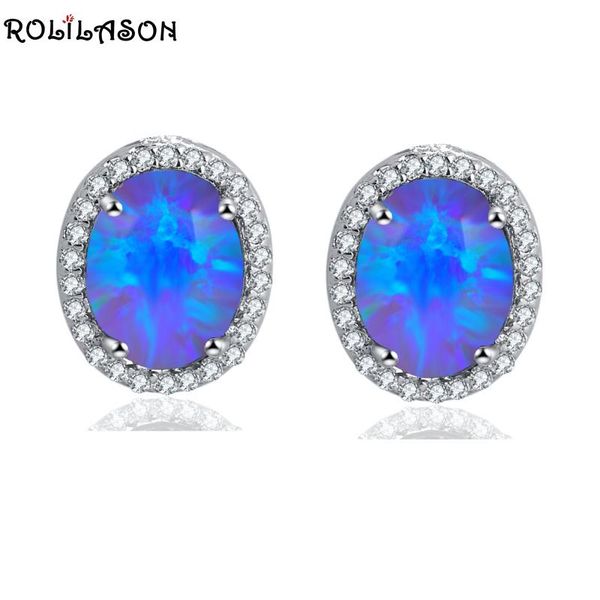 stud rolilason arrival delicate zircon design blue fire opal 925 silver oval earrings fashion jewelry for ladies oe605, Golden;silver
stud rolilason arrival delicate zircon design blue fire opal 925 silver oval earrings fashion jewelry for ladies oe605, Golden;silver