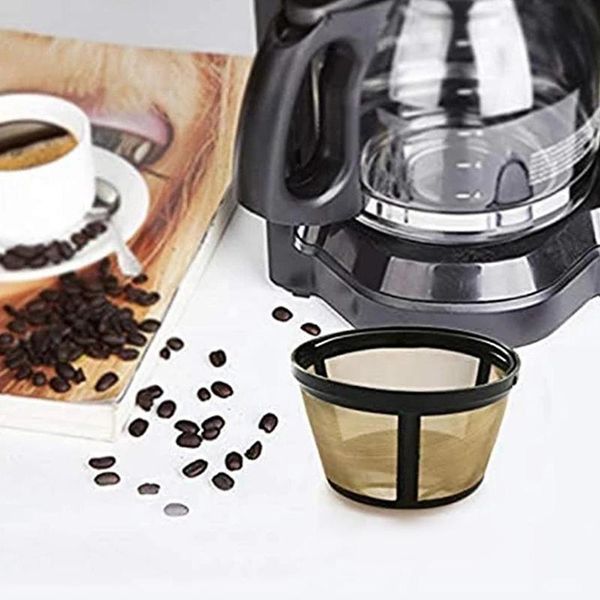 coffee filters strainer corrosion-resistant sturdy golden stainless steel filter for machine with handle design practical coffeeware
coffee filters strainer corrosion-resistant sturdy golden stainless steel filter for machine with handle design practical coffeeware