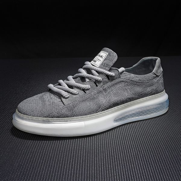 men's new sports casual korean version versatile thick soled ro cloth breathable grey men's fashion shoes, Black
men's new sports casual korean version versatile thick soled ro cloth breathable grey men's fashion shoes, Black