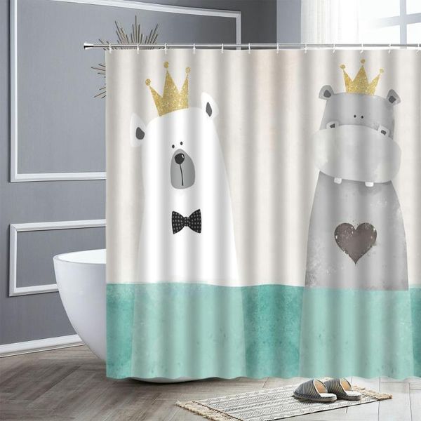 funny animal shower curtains set cartoon bear hippo flowers print fabric home kids bathroom decor gift bath cloth curtain
funny animal shower curtains set cartoon bear hippo flowers print fabric home kids bathroom decor gift bath cloth curtain