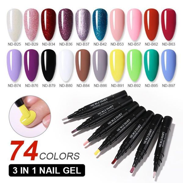 diary 3 in 1 one step nail varnish pen solid color uv gel polish 72 colors easy to use liquid1, Red;pink
diary 3 in 1 one step nail varnish pen solid color uv gel polish 72 colors easy to use liquid1, Red;pink