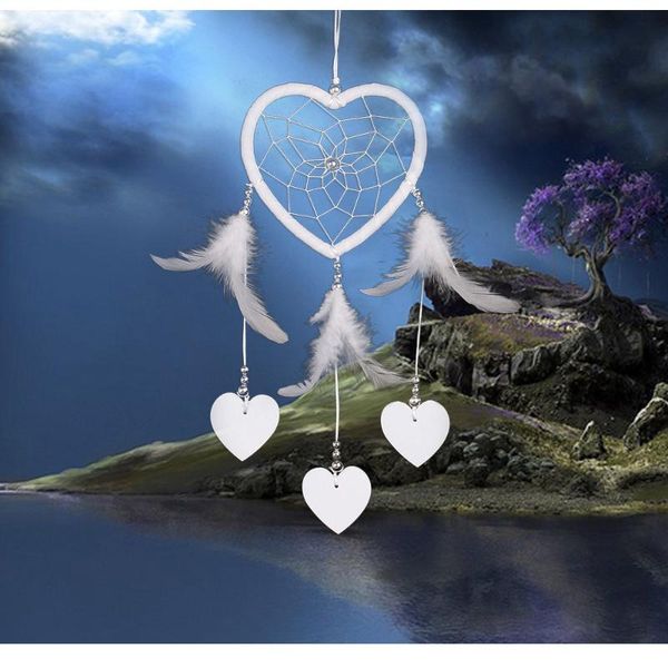 decorative objects & figurines handmade heart dream catcher ornaments for room wall hanging dreamcatcher craft gift hourse decoration additi
decorative objects & figurines handmade heart dream catcher ornaments for room wall hanging dreamcatcher craft gift hourse decoration additi