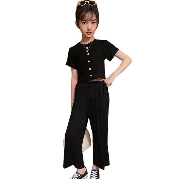girls clothes solid tshirt + pants clothing for summer outfit casual style children's girl 210528, White
girls clothes solid tshirt + pants clothing for summer outfit casual style children's girl 210528, White