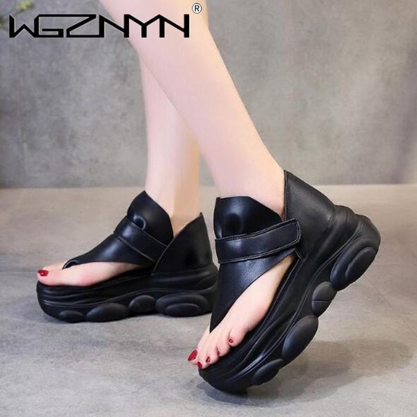 sandals women's chunky casual slippers summer platforms 6.5cm wedge flip flops ladies beach slides campus style girl clip toe, Black
sandals women's chunky casual slippers summer platforms 6.5cm wedge flip flops ladies beach slides campus style girl clip toe, Black